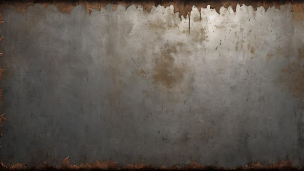 Grunge Metal Texture Background with Rusty Edges photo