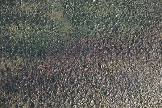 New asphalt. Texture of road surface. Hot asphalt. photo