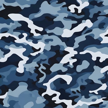 Blue Texture Camouflage Military Pattern photo