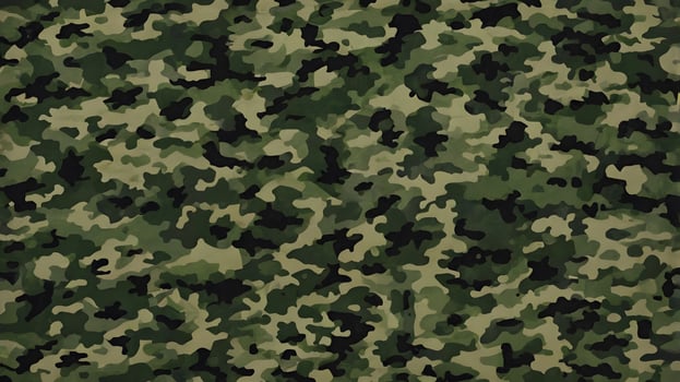 Green Stylish Camouflage Military Pattern photo