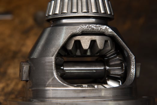 Differential removed from modern automatic transmission for future repairs photo