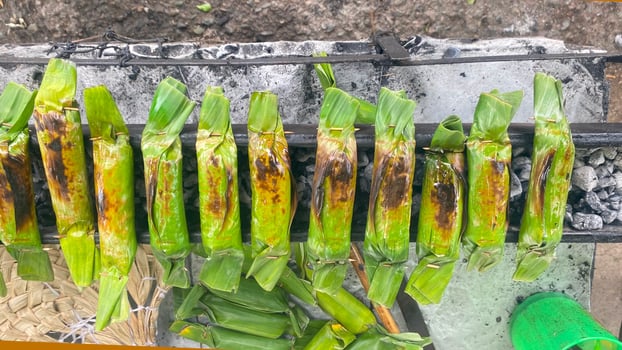 Grilled Otakotak Indonesian food photo