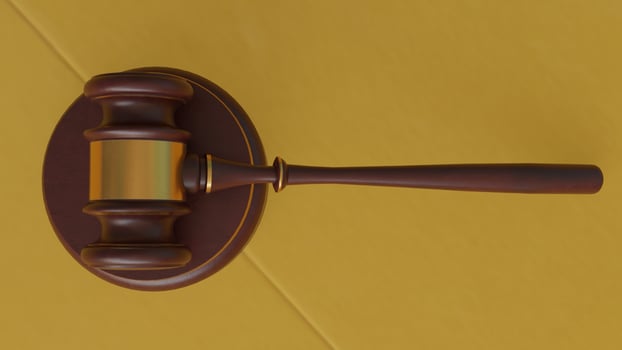 wooden gavel with different different angle view photo