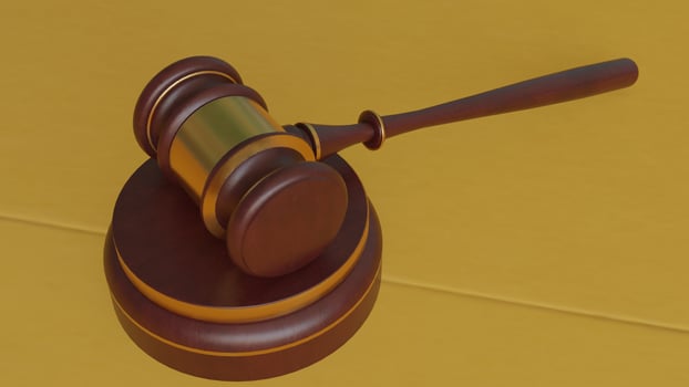 wooden gavel with different different angle view photo