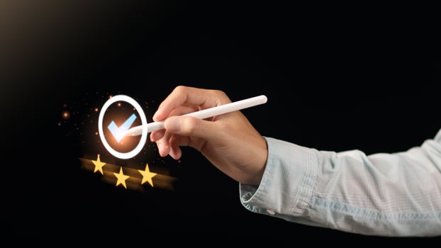 best quality assurance concept for product assurance , standard quality, ISO ,product Certification ,Inspection of quality and standards of the organization ,Industry Certification, Guarantee photo