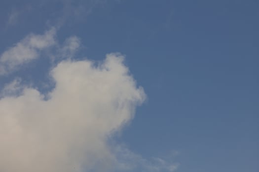 white clouds in the sky photo
