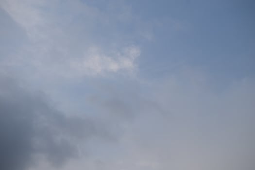 blue sky with white cloud photo