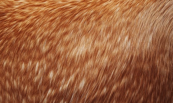 The fur of a brown animal is shown in detail photo
