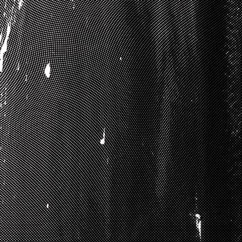 halftone effect on black background. Old vintage paper texture. Modern Dotted Futuristic Backdrop. Fade Noise Overlay. Half Tone grunge. Abstract Wall Pattern. photo