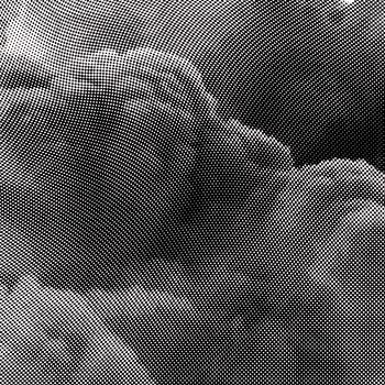 cloud texture halftone with black and white gradient. grunge texture for blend effect, multiply and overlay, paper textured background, high resolution photo