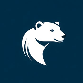 Polar Bear Logo icon for esport photo