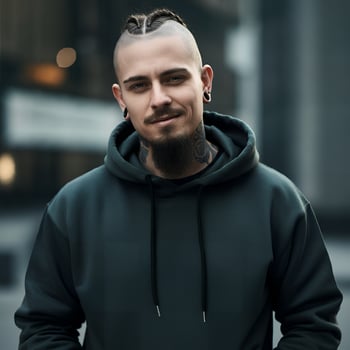 Unstyled hoodie display photo