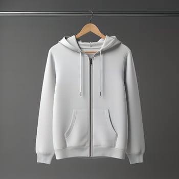 White label hoodie render photo
