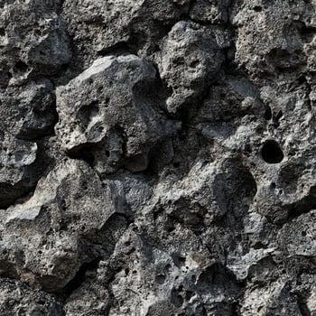 Photo of a seamless texture of porous volcanic rock
