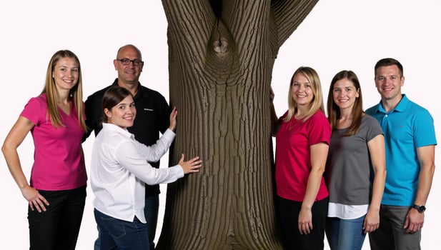 Ancestral lineage depicted as an elaborate detailed family tree photo