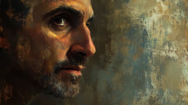 Inspirational Portrait of a Man photo