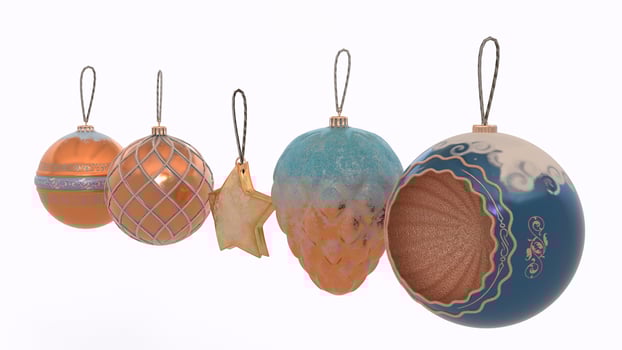Christmas Ornaments for Tree Decoration photo