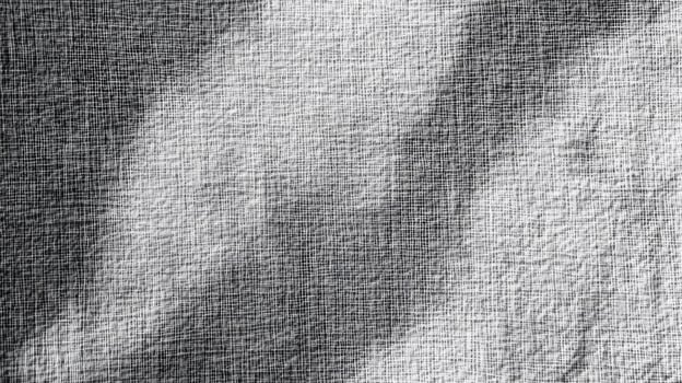 Close-up of White Woven Fabric Texture with Light and Shadow photo