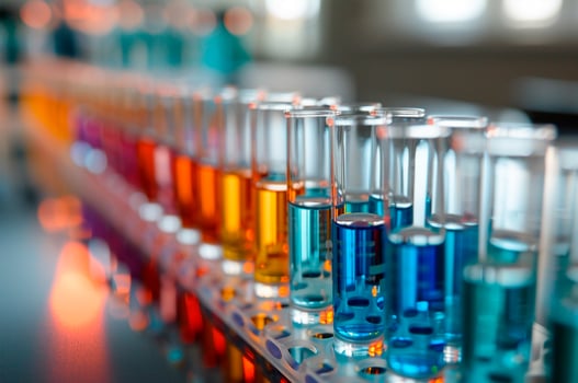 Test tubes. Laboratory tests. Infections photo