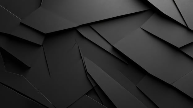 Abstract Black Geometric Shapes Background photo