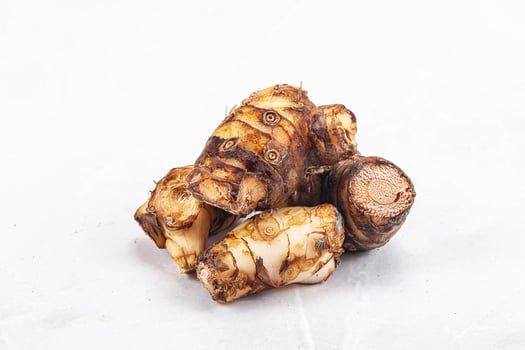 Natural organic raw ginger root photo