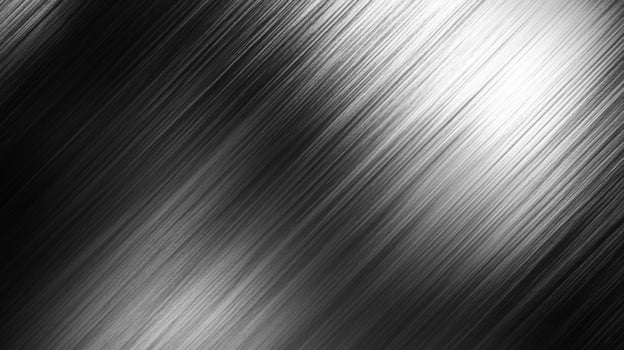 Abstract Brushed Metal Texture with Diagonal Lines and Gradient photo