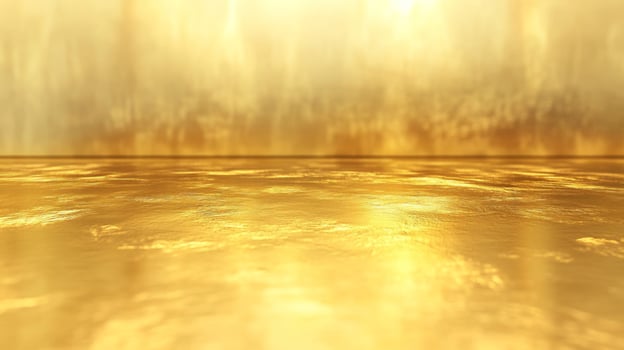 Golden Surface with Blurry Background photo