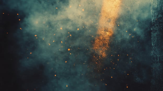 Abstract Smoke and Sparks Background photo
