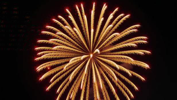 A glowing starburst firework backdrop in an abstract style photo