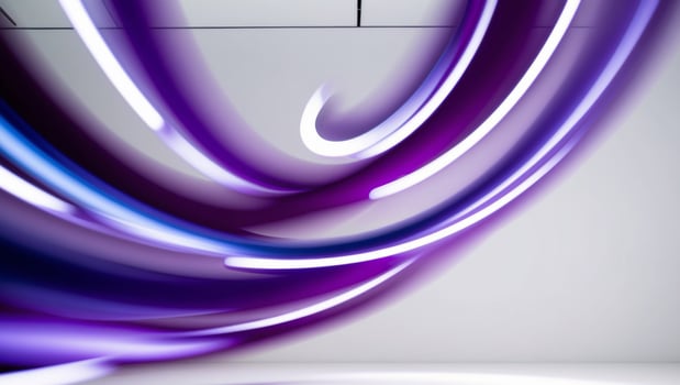 Abstract motion blur background with purple and blue lines photo