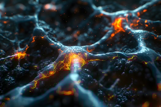 Neural Network Visualization with Glowing Synapses for Scientific Research and Education photo