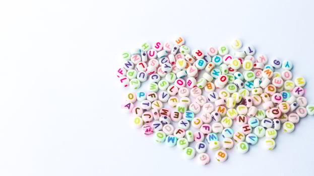 ABC Alphabet buttons photo