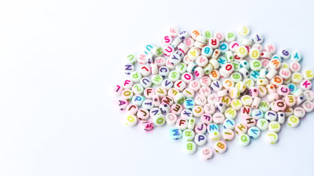 ABC Alphabet buttons photo