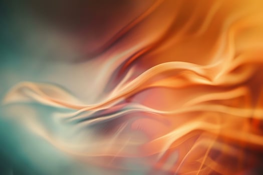 Abstract background with orange and blue colors photo