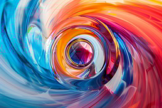 Abstract swirl background with colorful swirls photo