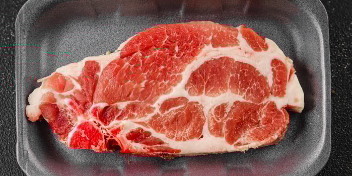 steak raw pork escalope gourmet pork meat dish fresh tasty food background on the table rustic food top view copy space photo
