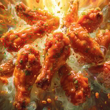 Photo of a chicken wings