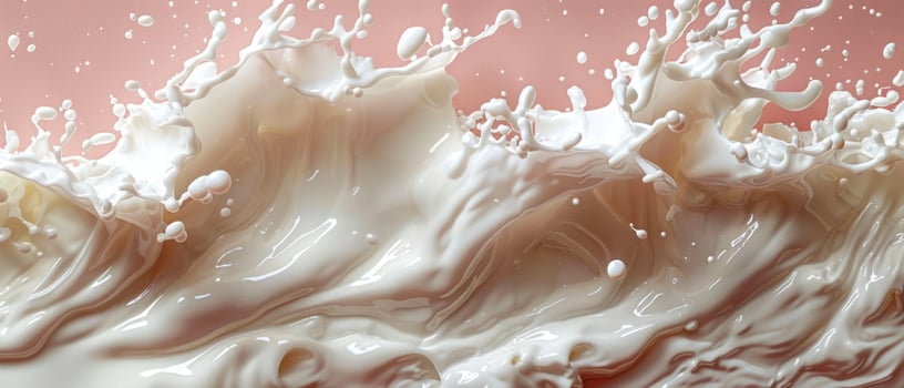 Photo of a cream waves