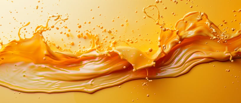 Photo of a cream waves