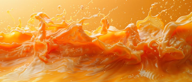 Photo of a cream waves