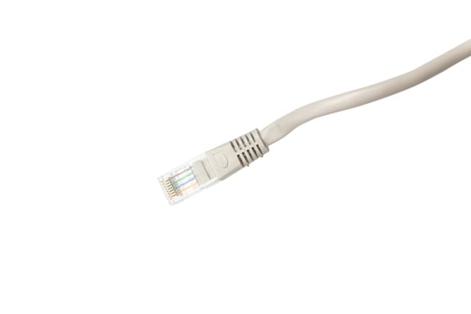 Close up of network cable photo