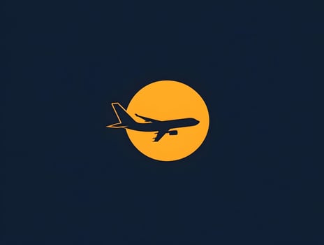 Aviation Airplane Flight Logo Icon Plane Symbol photo