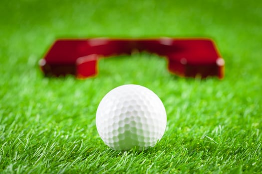 Mini golf equipment photo