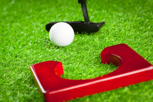 Mini golf equipment photo