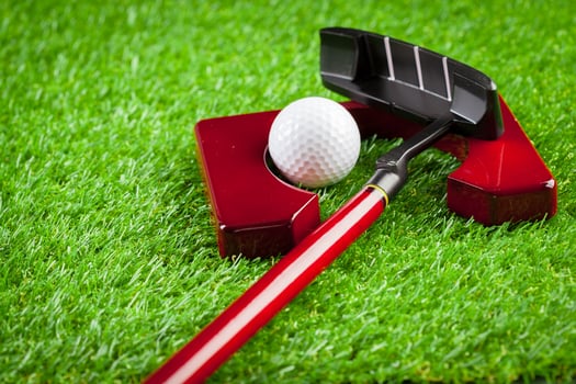 Mini golf equipment photo
