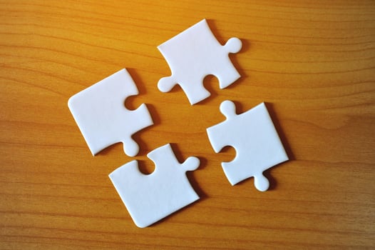Collaboration and Teamwork Jigsaw Puzzle Studio Photography Business Success and Growth Goals photo