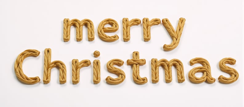 A goldenthreaded message reads Merry Christmas photo