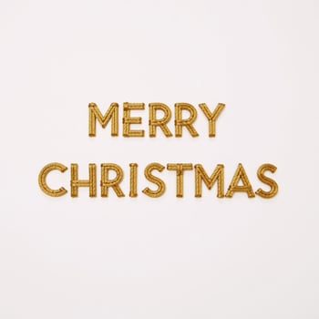 A goldenthreaded message reads Merry Christmas photo