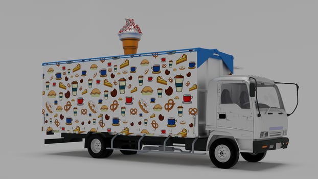 burger and food van 4k photos