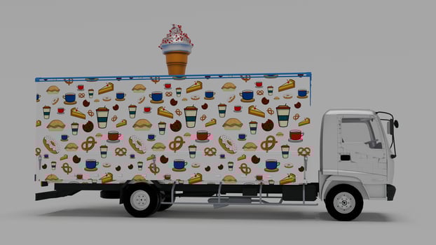 burger and food van 4k photos